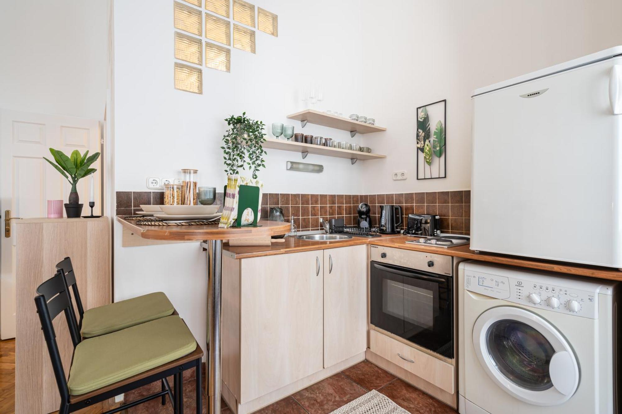 בודפשט Cosmopolitan Studio - Chic Getaway In A Fancy Neighbourhood מראה חיצוני תמונה